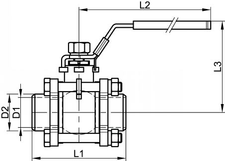 Vannes Boule Manuelles Et Avec D Tection De Position Process Inox