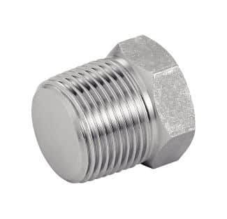 Equerre de fixation inox avec filetage mâle 1